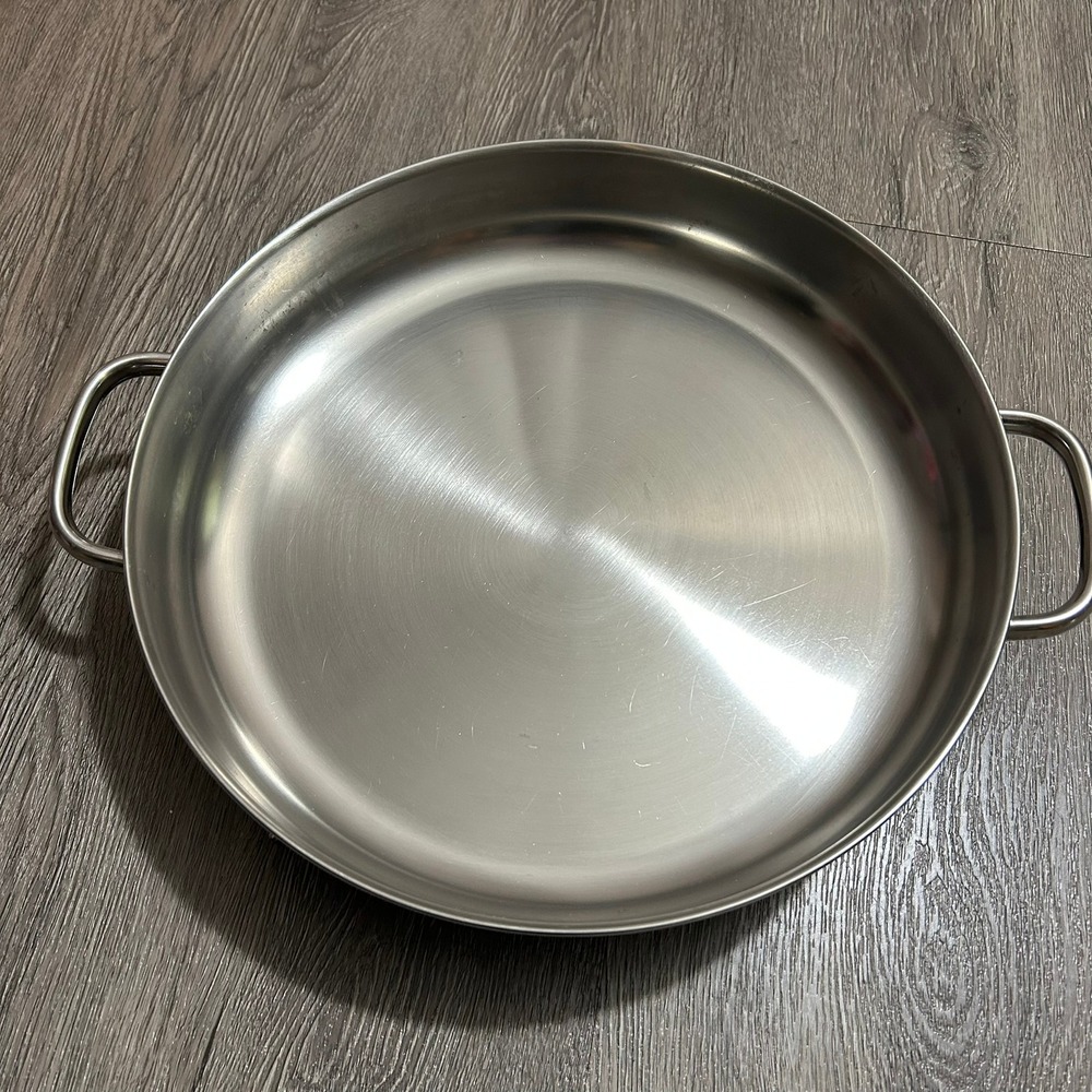 Farberware Electric Skillet Replacement Pan 344A Base Stainless Steel USA Made